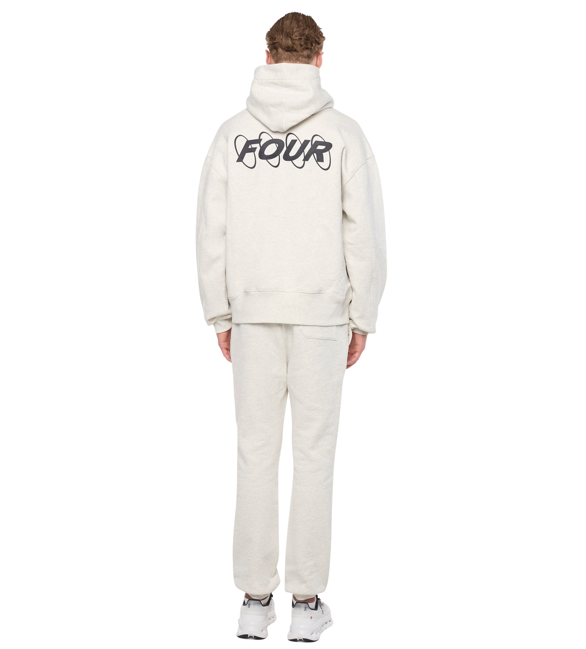 Circles Hoodie Zand Melange