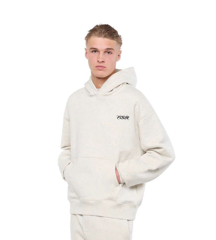 Circles Hoodie Sand Melange