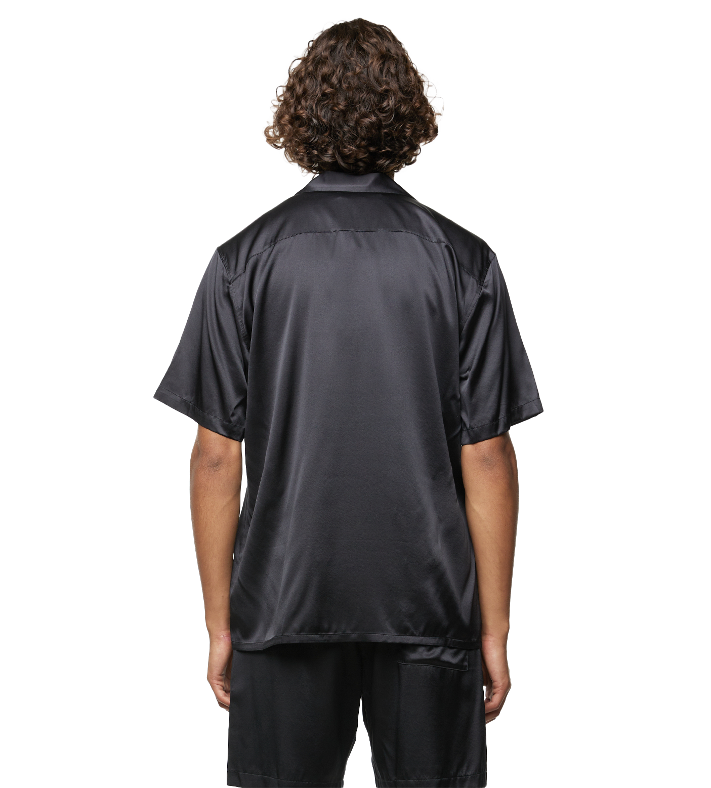 Miracle Academy Silk Shirt Black