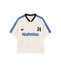 '24 Cotton Knit Soccer Jersey White/Blue