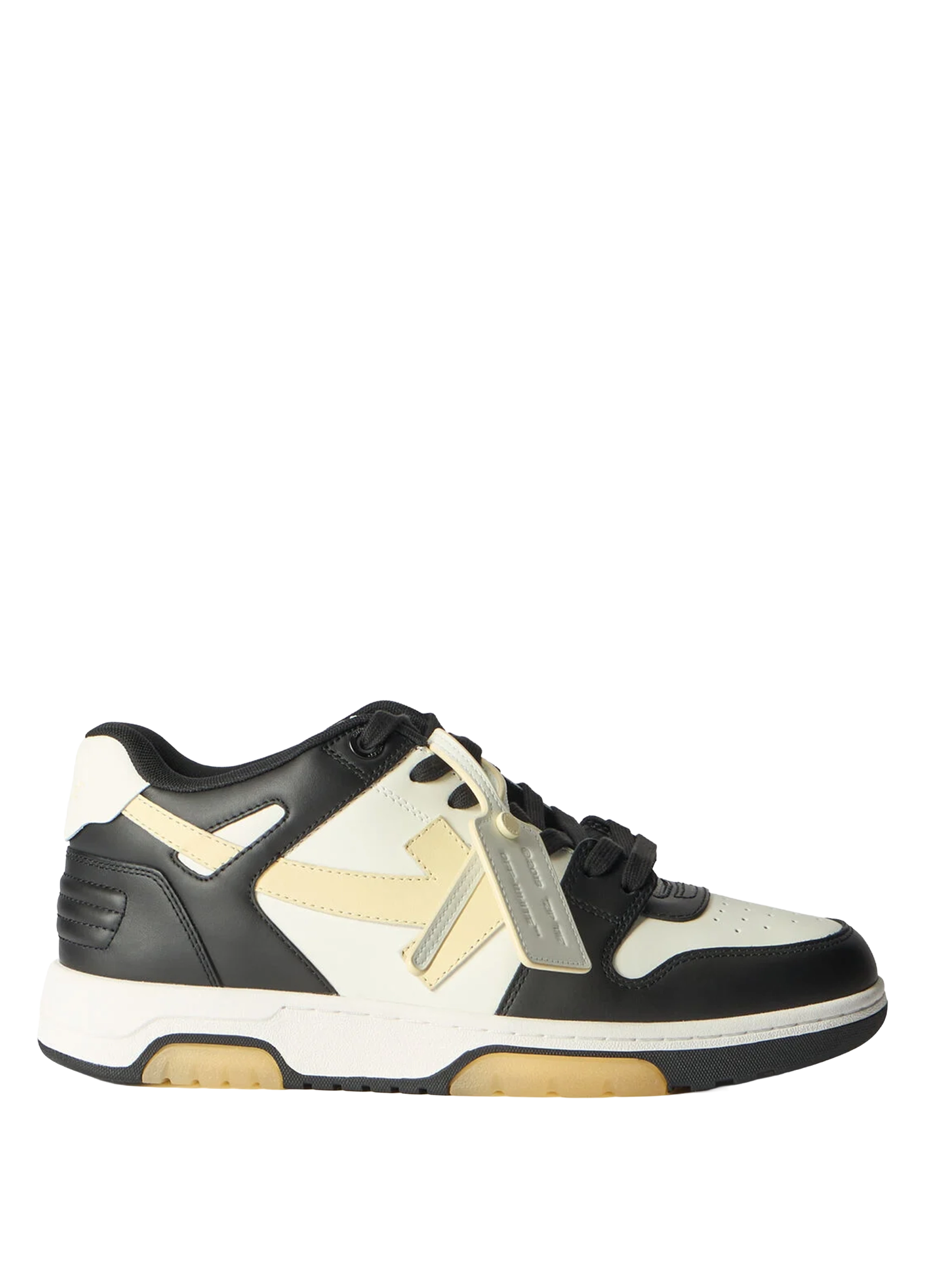 Off-White Out Of Office Glow-In-The-Dark Sneakers in Black