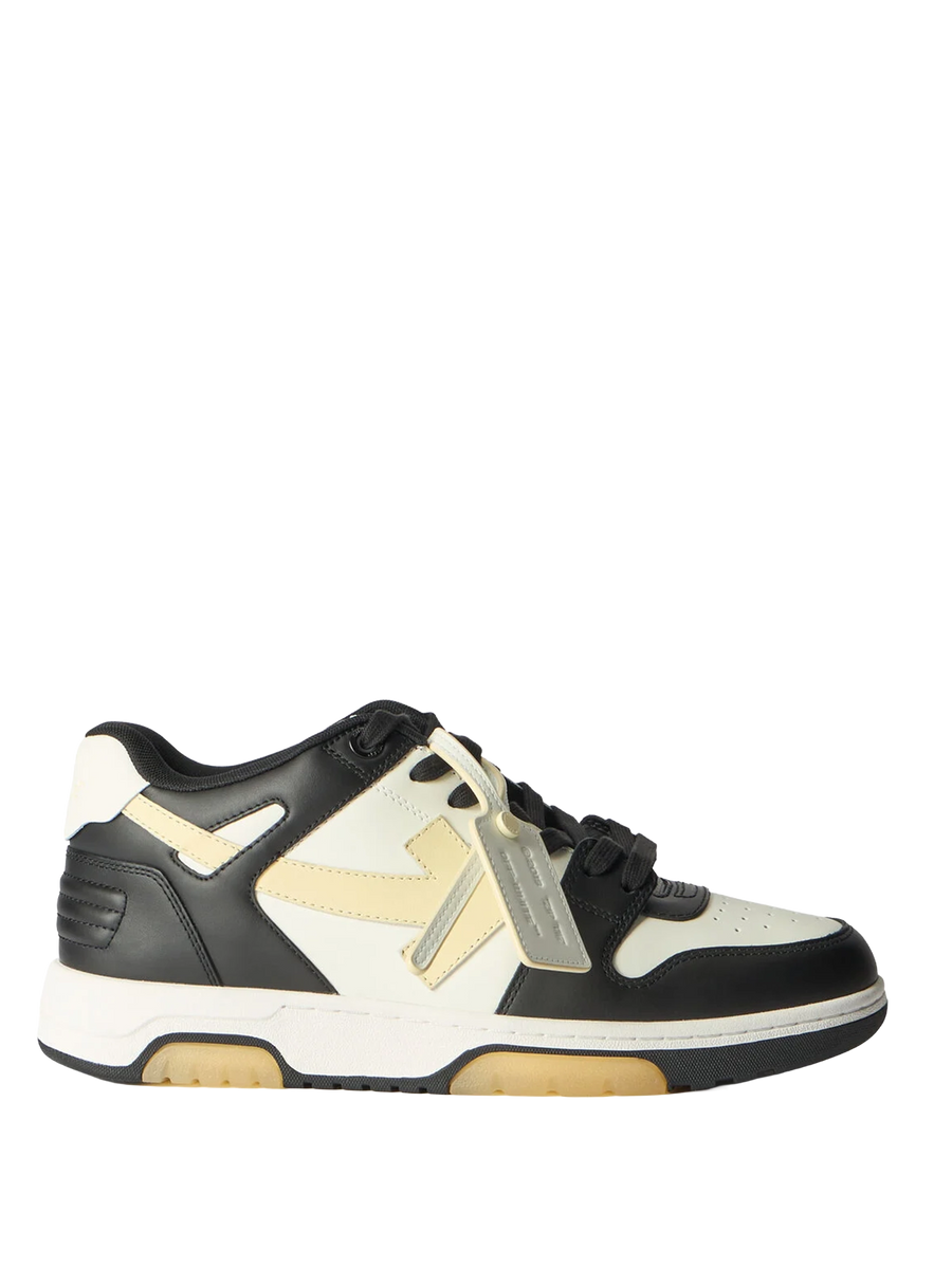 Off-White Out Of Office Glow-In-The-Dark Sneakers in Black