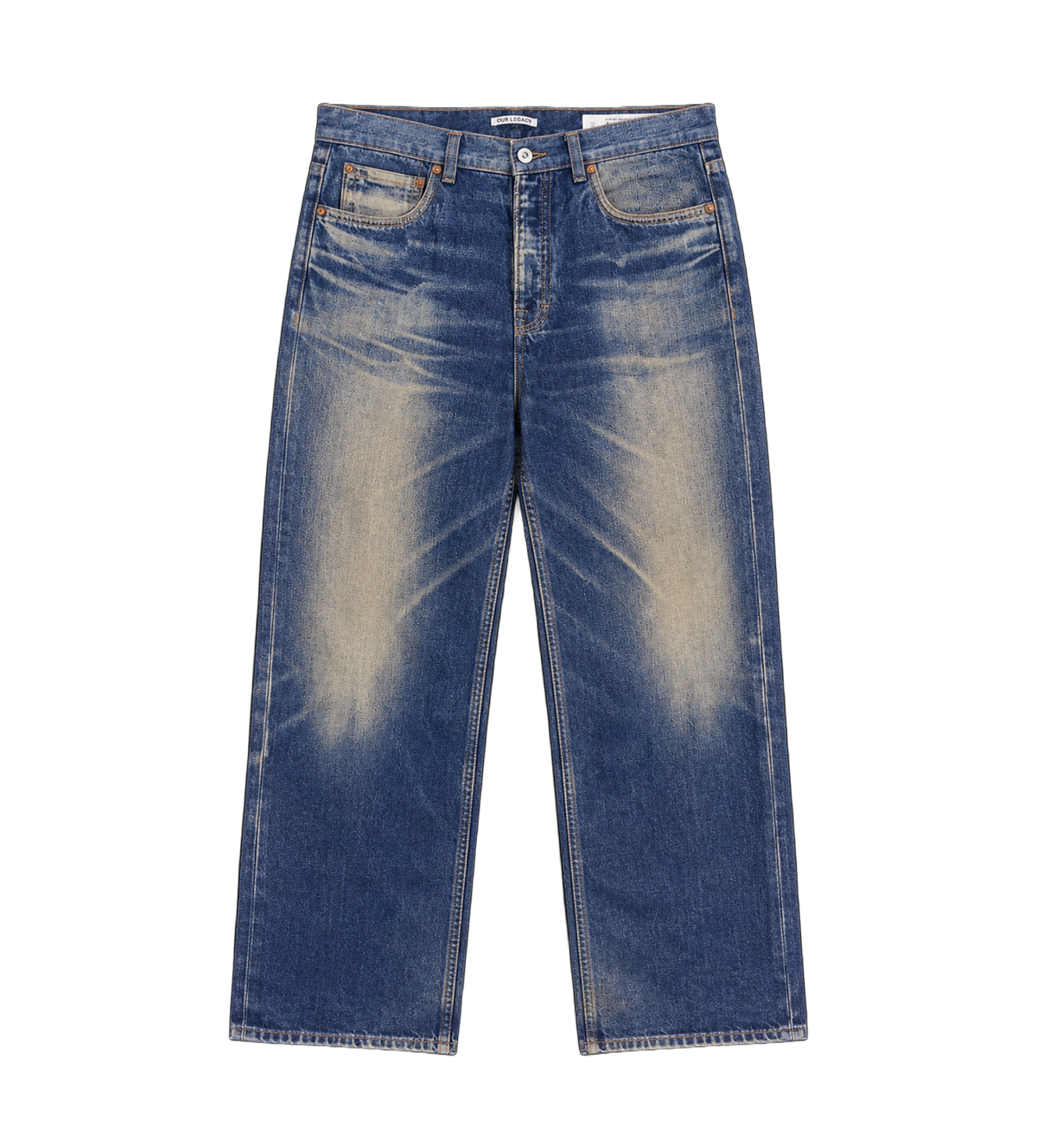 Third Cut Jeans Azure Print