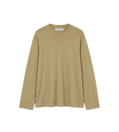 Box Longsleeve Dirty Beige Clean Jersey