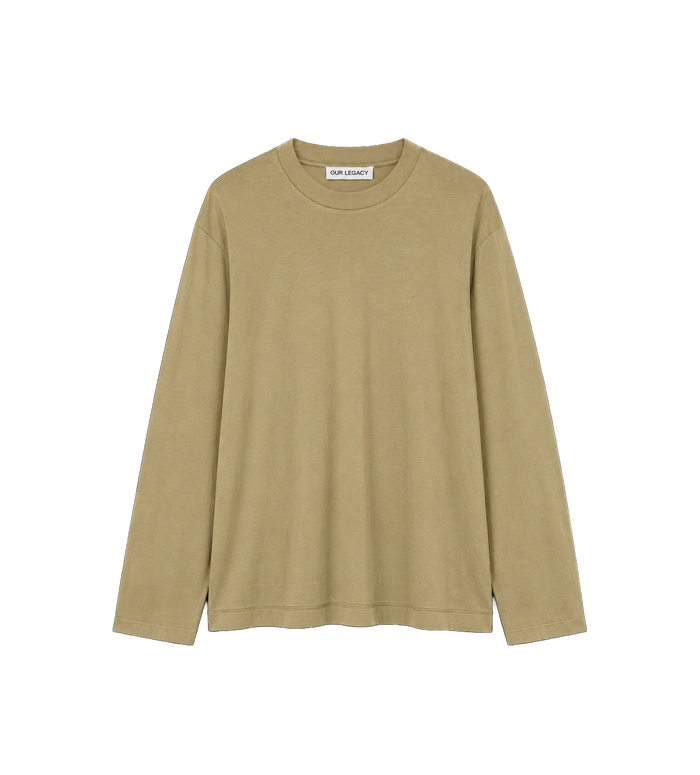 Box Longsleeve Dirty Beige Clean Jersey