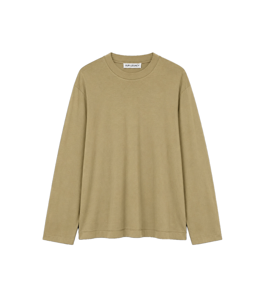Box Longsleeve Dirty Beige Clean Jersey
