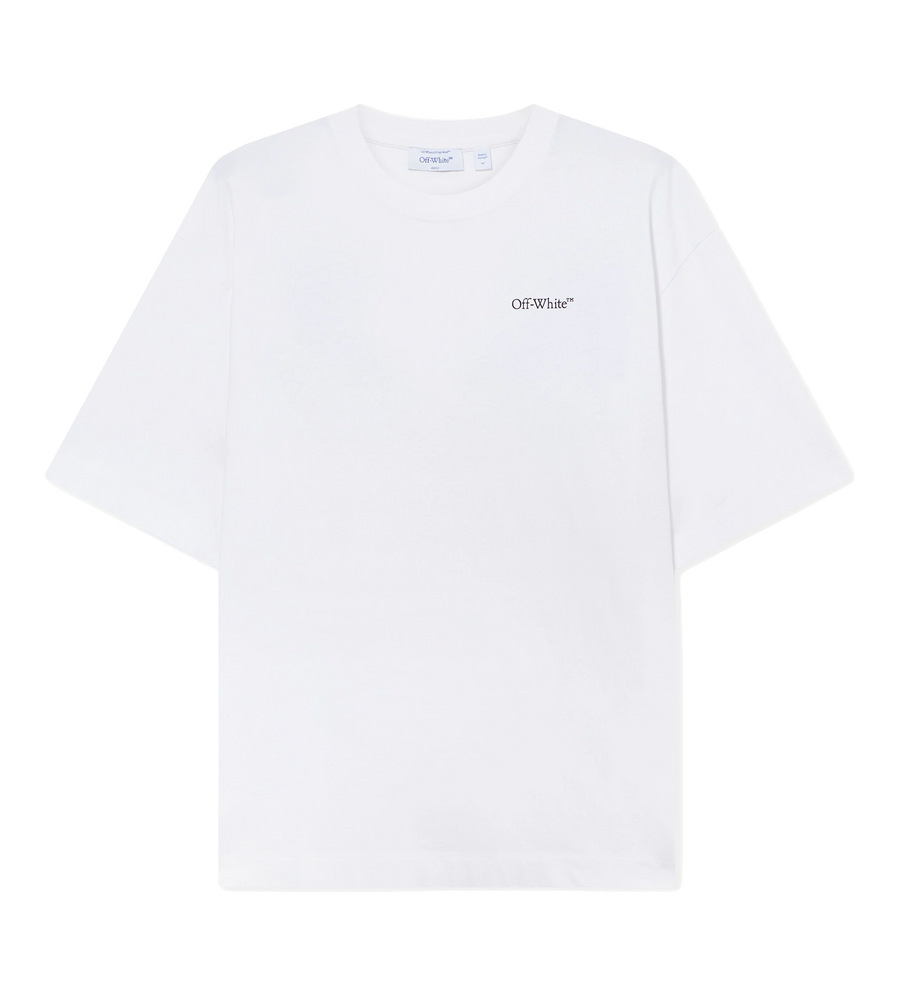 Off White Half Arrow Skate T-Shirt in White