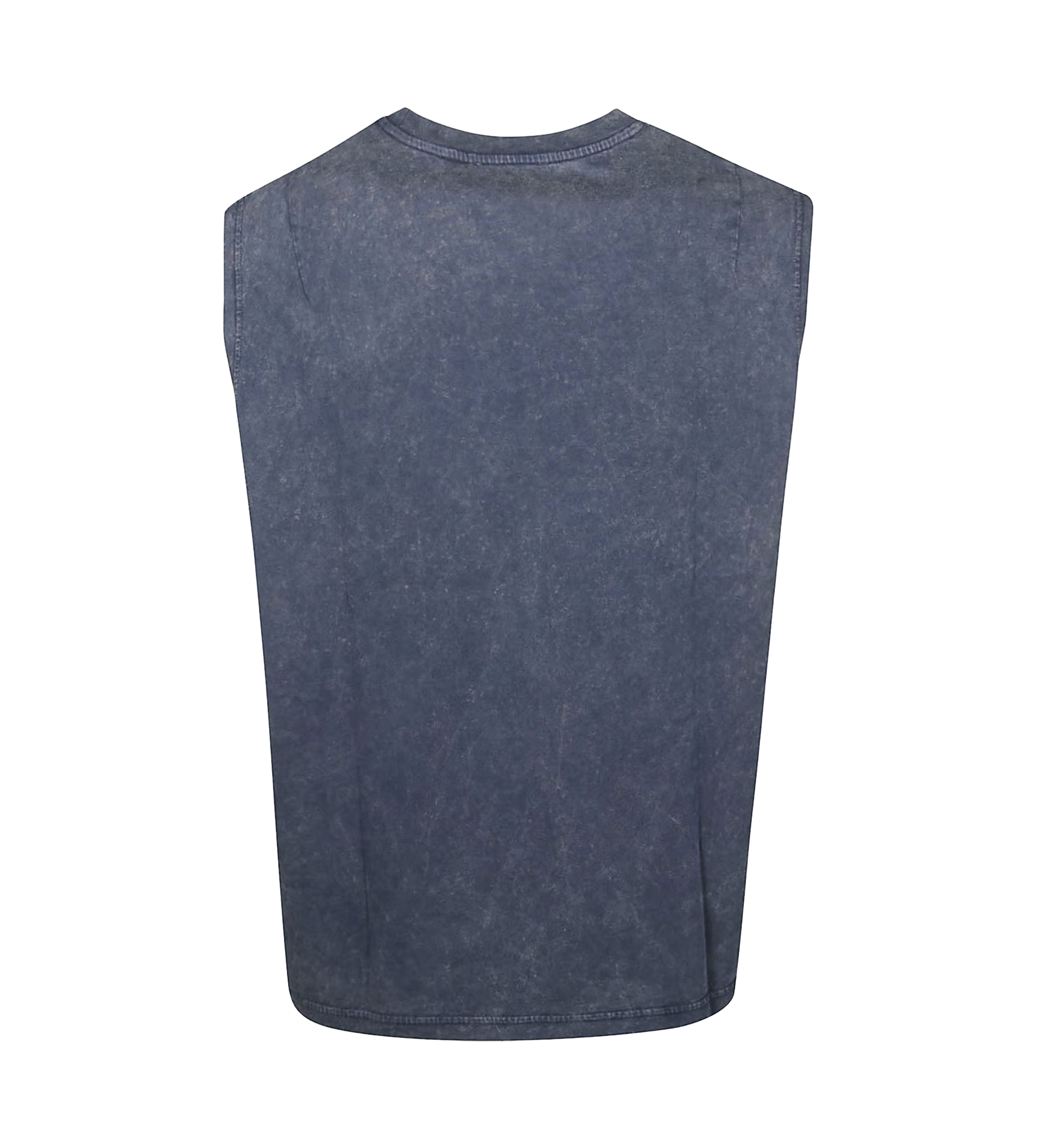 Off White Bookish Sleeveless T-Shirt in Blue