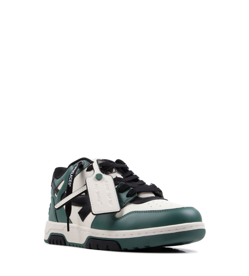 Off-White Out of Office Sneakers in Green / Black