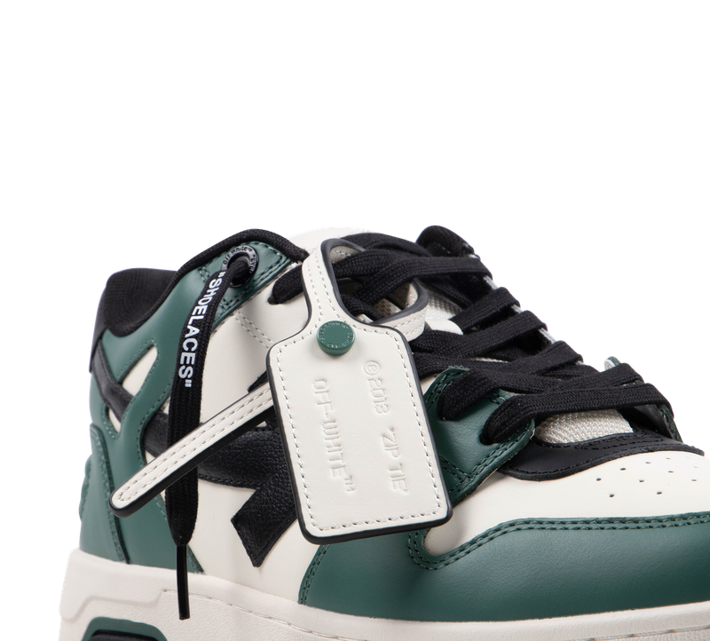 Off-White Out of Office Sneakers in Green / Black