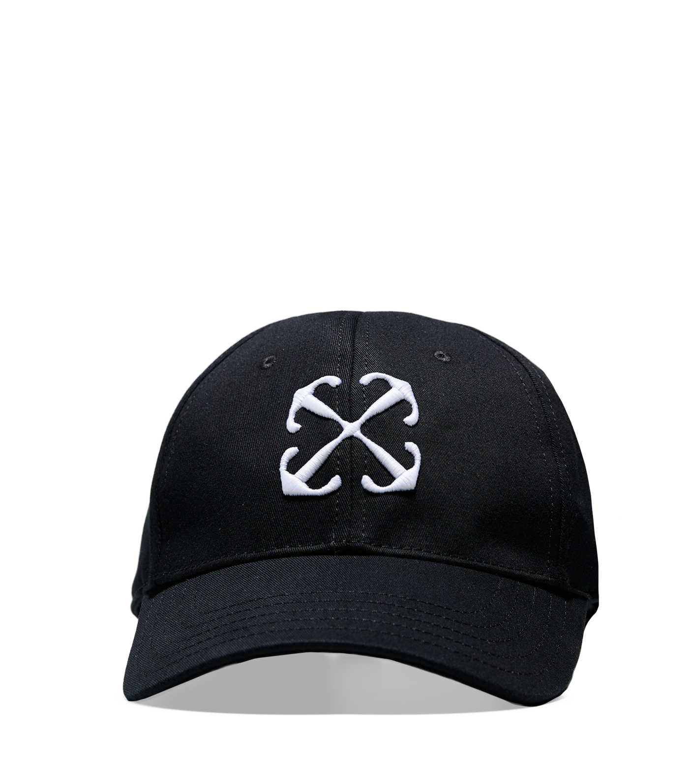 Arrows Embroidered Cap Black