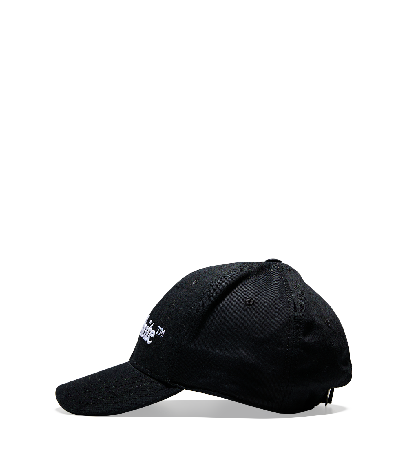 Embroidered Baseball Cap Black