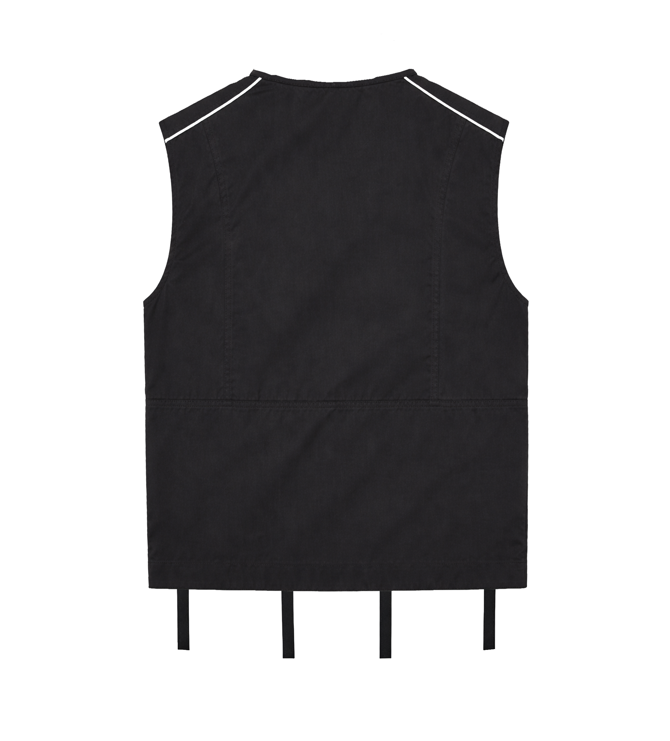 Off-White Multipocket Utility Vest in Black