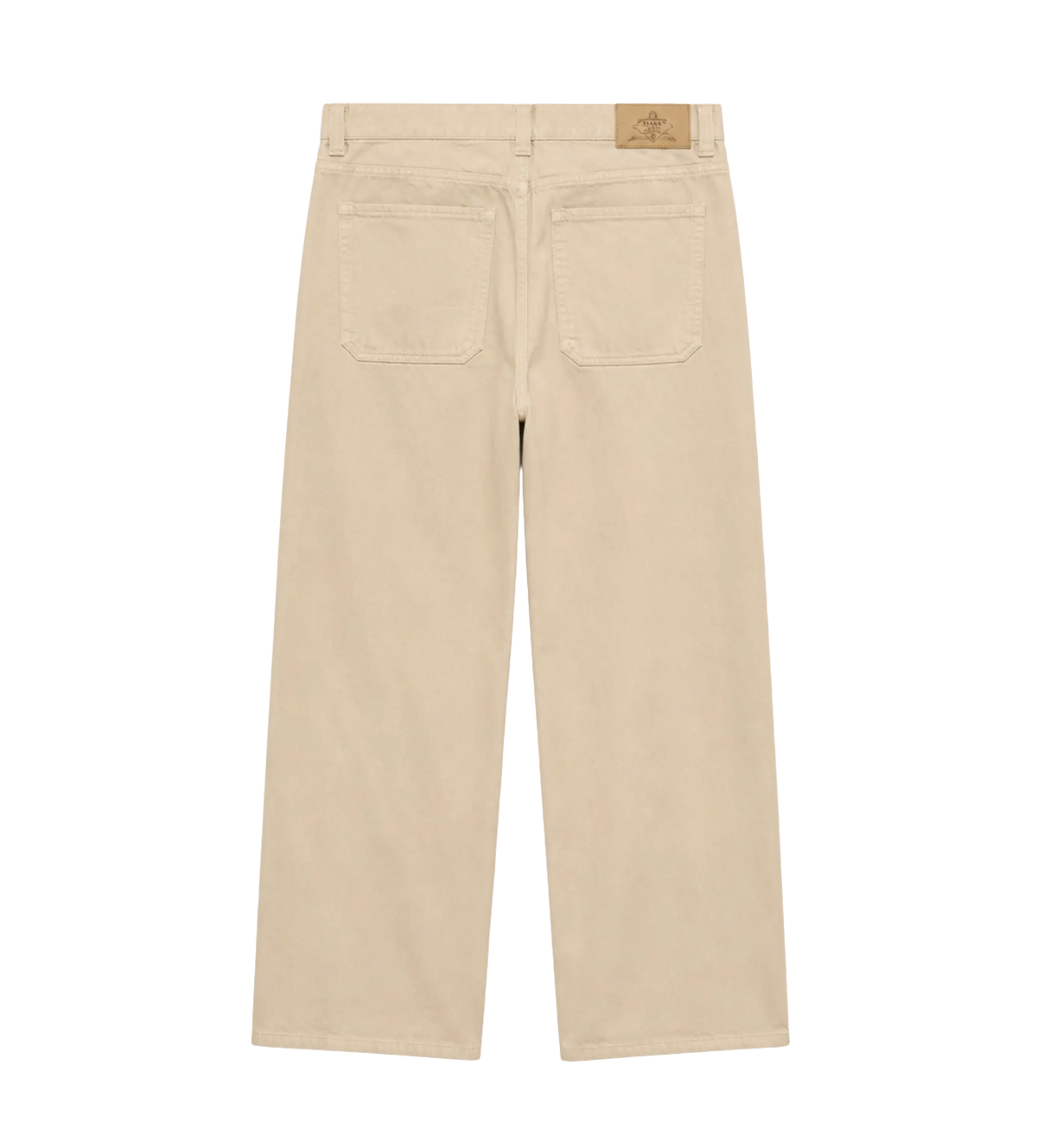 Five-Pocket Jeans Gewassen Denim Zand