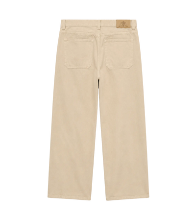 Five-Pocket Jeans Gewassen Denim Zand