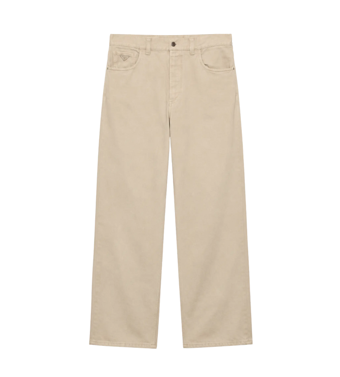 Old Denim Five-Pocket Jeans Sand
