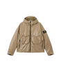 Light Nylon 3L-TC Hooded Down Jacket Military Green