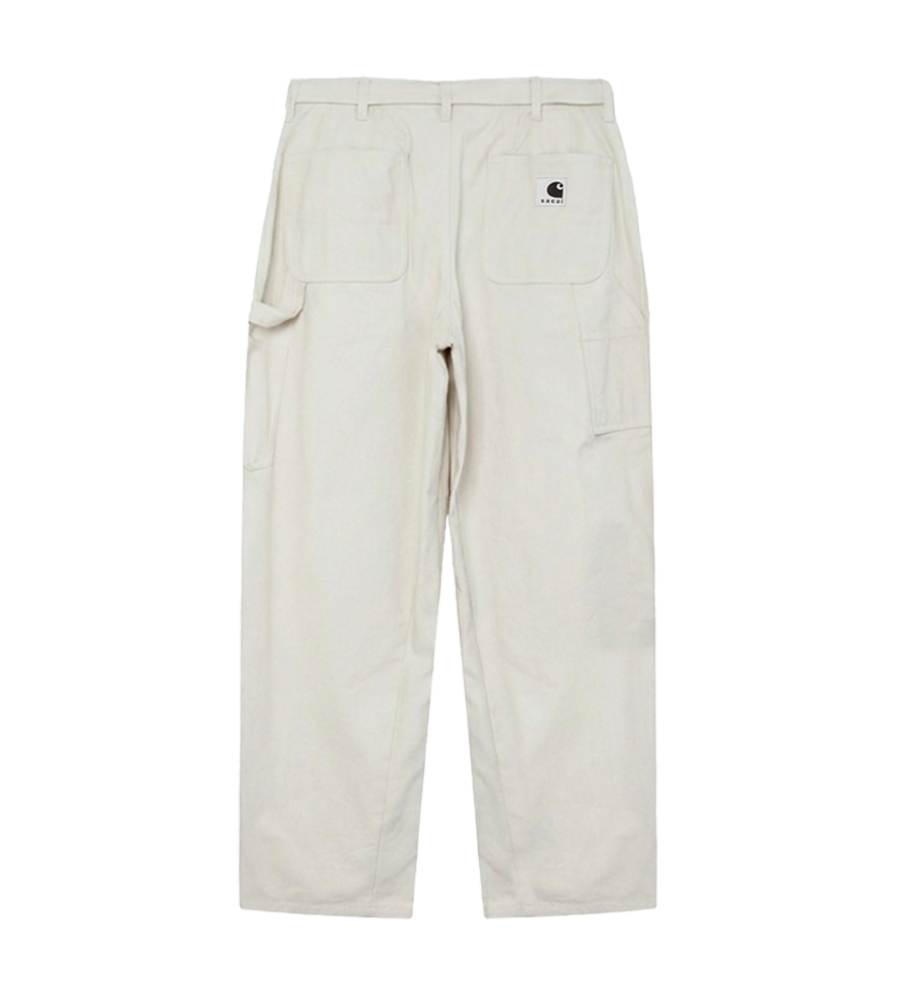 sacai x Carhartt WIP Duck Pants in Ivory