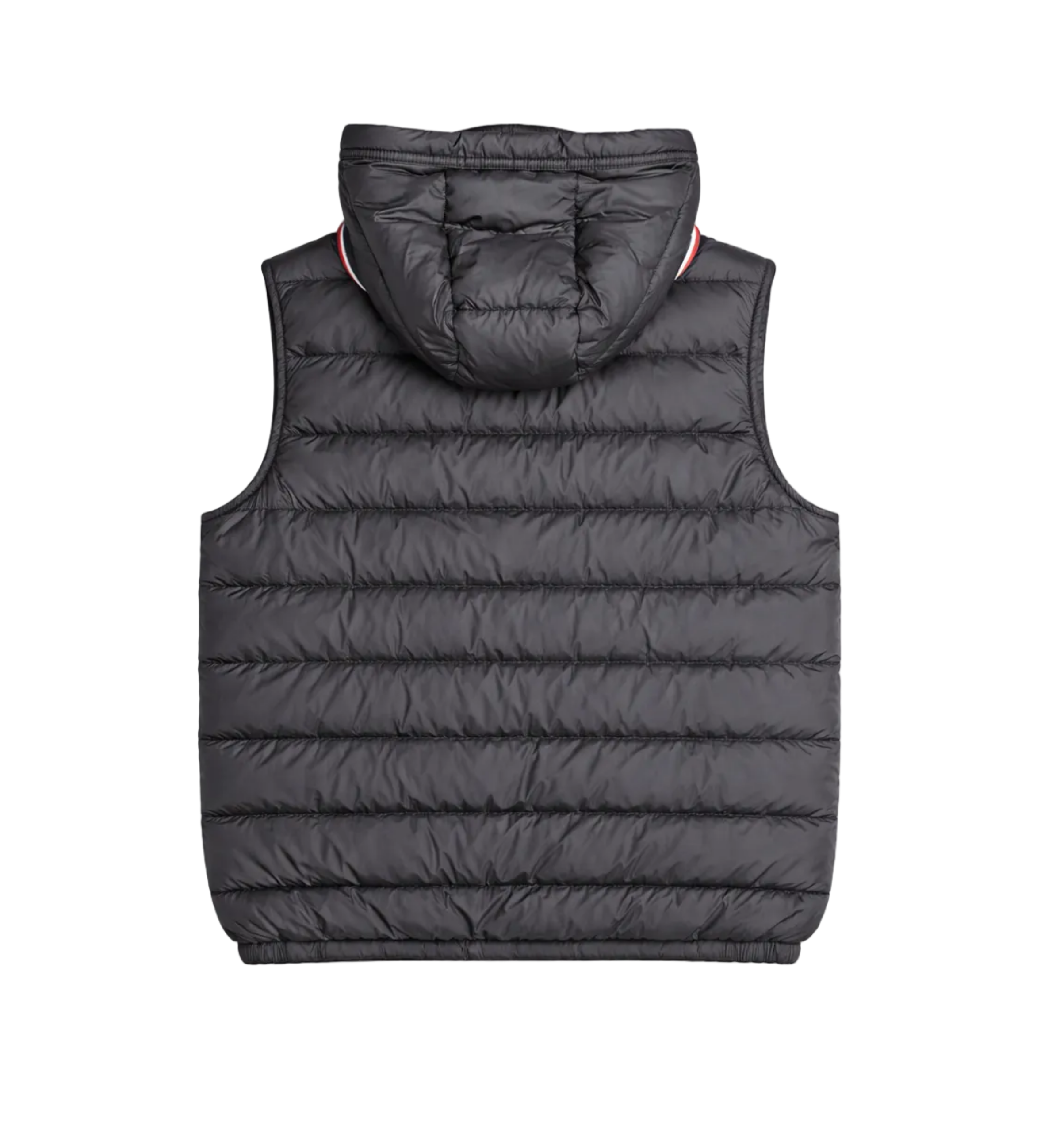 Moncler Marseillan Hooded Down Gilet in Black