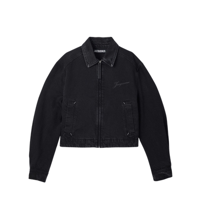 The de-Nîmes Canevas Jacket Zwart