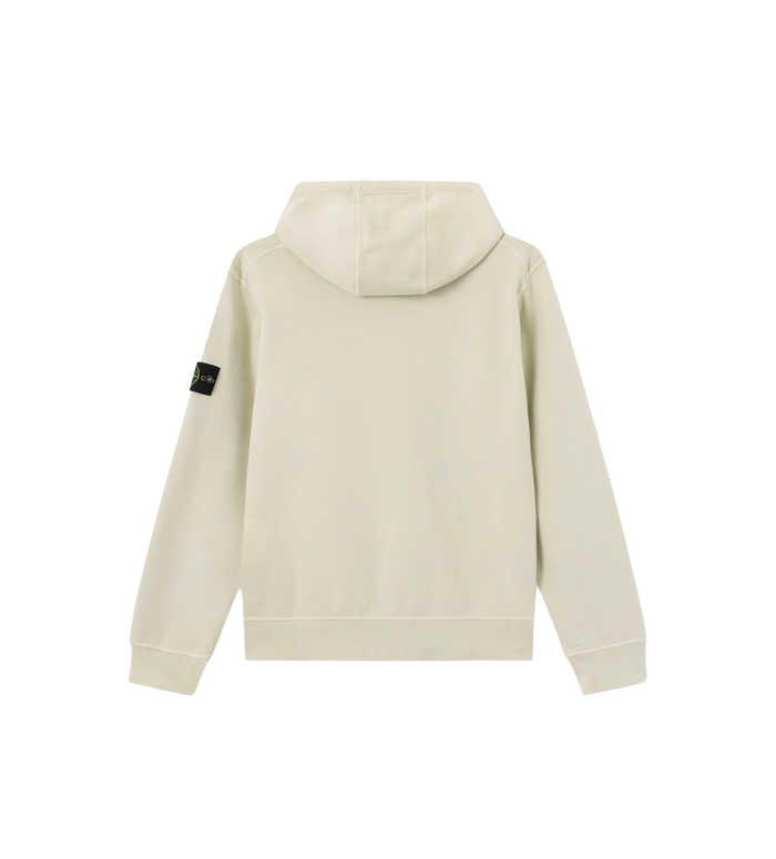 Biologisch katoenfleece Hoodie Zand