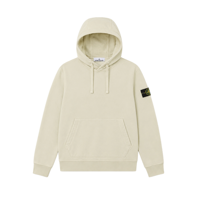 Organic Cotton Fleece Hoodie Sand