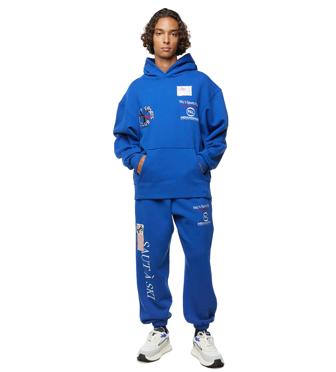Saut A Ski Hoodie Blue