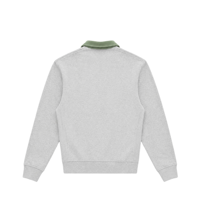 Pre Game Polo Sweatshirt Light Gray Marl