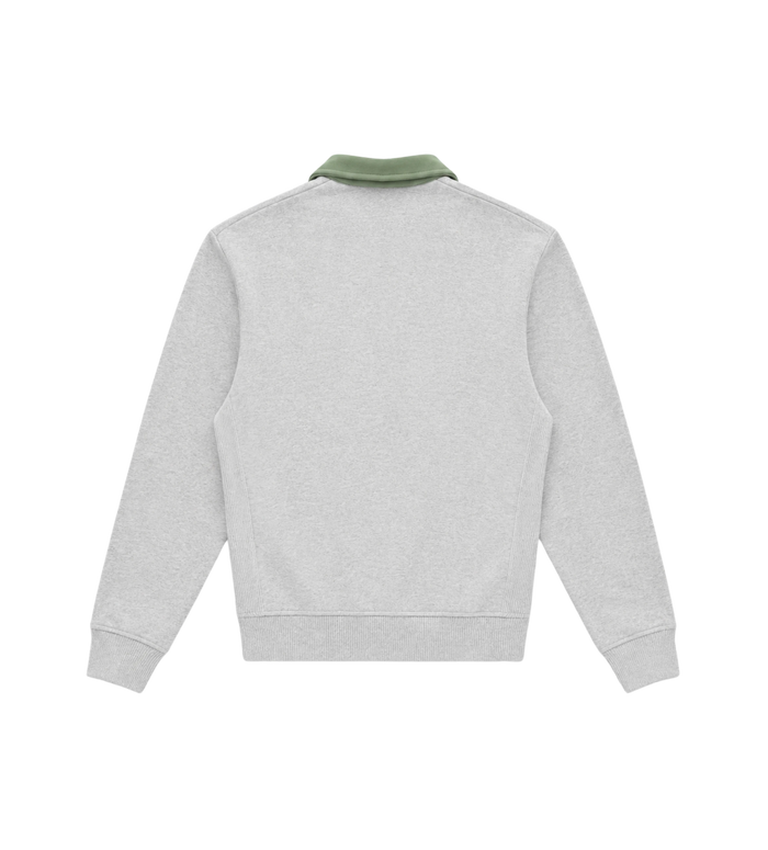Pre Game Polo Sweatshirt Light Gray Marl