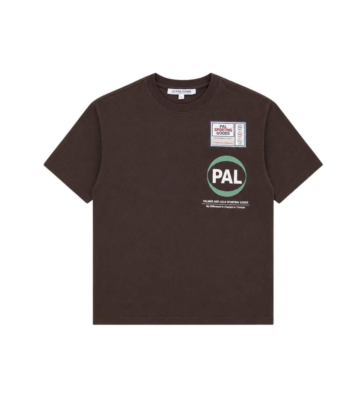 Pre Game T-shirt Deep Mahogany