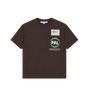 Pre Game T-shirt Deep Mahogany