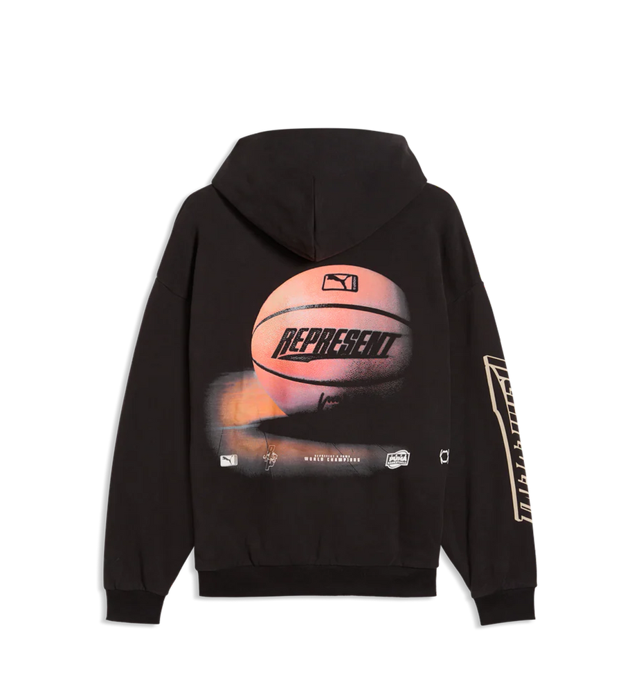 Represent x PUMA Hoodie in Black