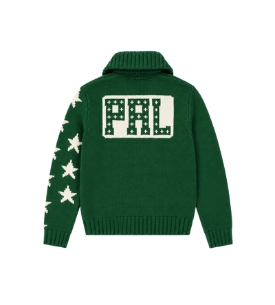 Knievel Polo Met Volledige Ritssluiting Deep Forest Green