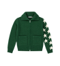 Knievel Polo Met Volledige Ritssluiting Deep Forest Green