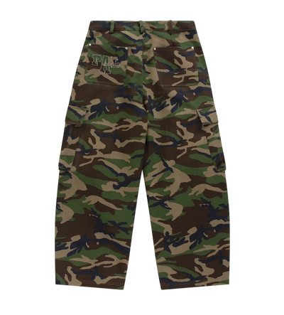 WSG Cargo Barrel Leg Broek Camouflage
