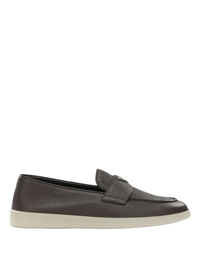 Leren Loafers Bruin
