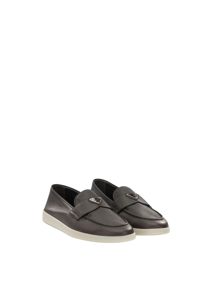 Leren Loafers Bruin