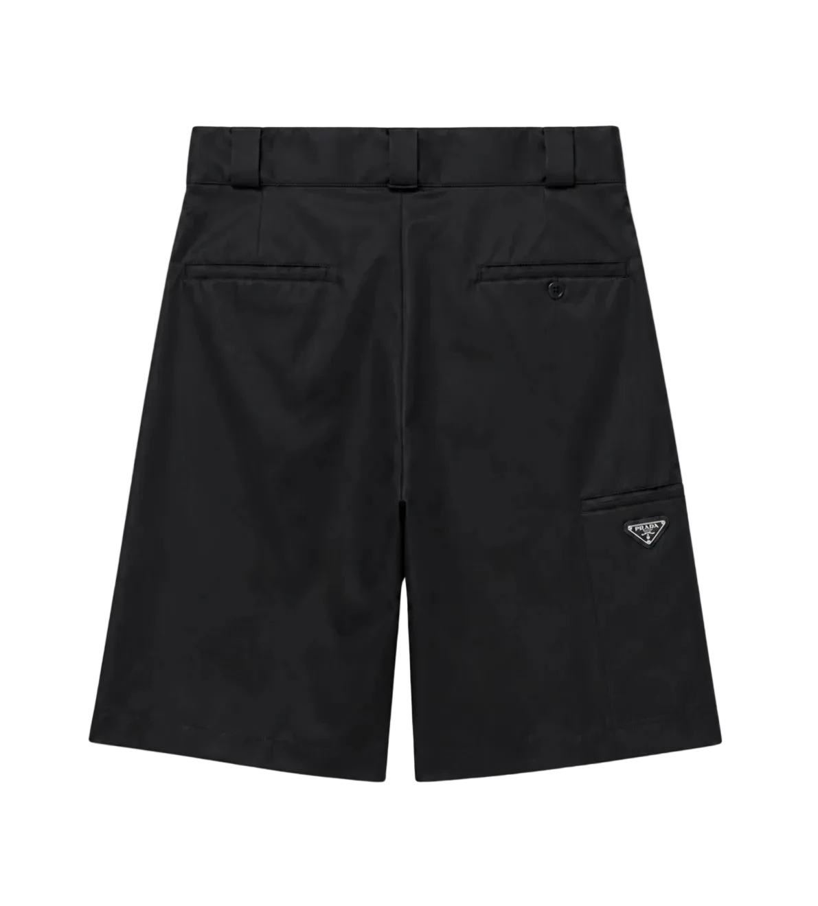 Prada Re-Nylon Bermudas in Black