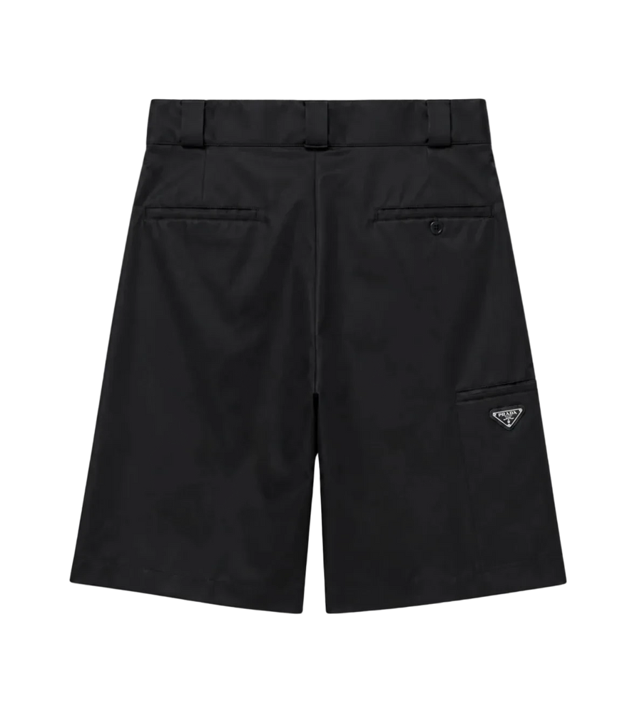 Prada Re-Nylon Bermudas in Black