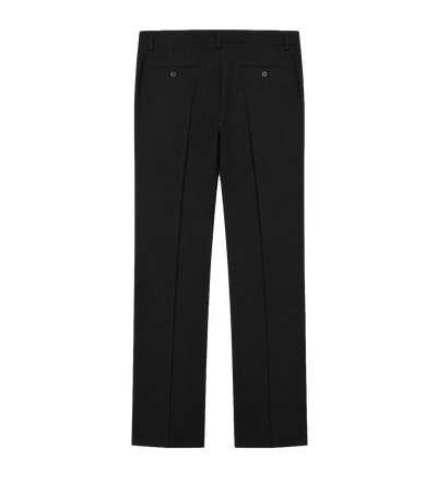 Mohair Wool Pants Black