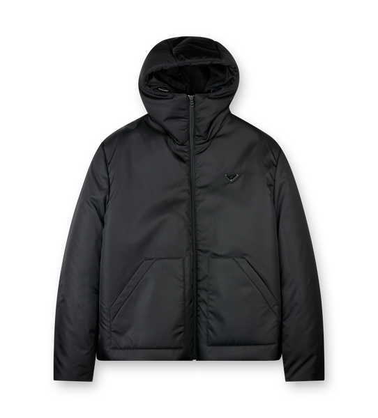 ジャケット・アウター PRADA SPORT logo nylon jacket black Prada_Re-Nylon_Hooded_Jacket_-