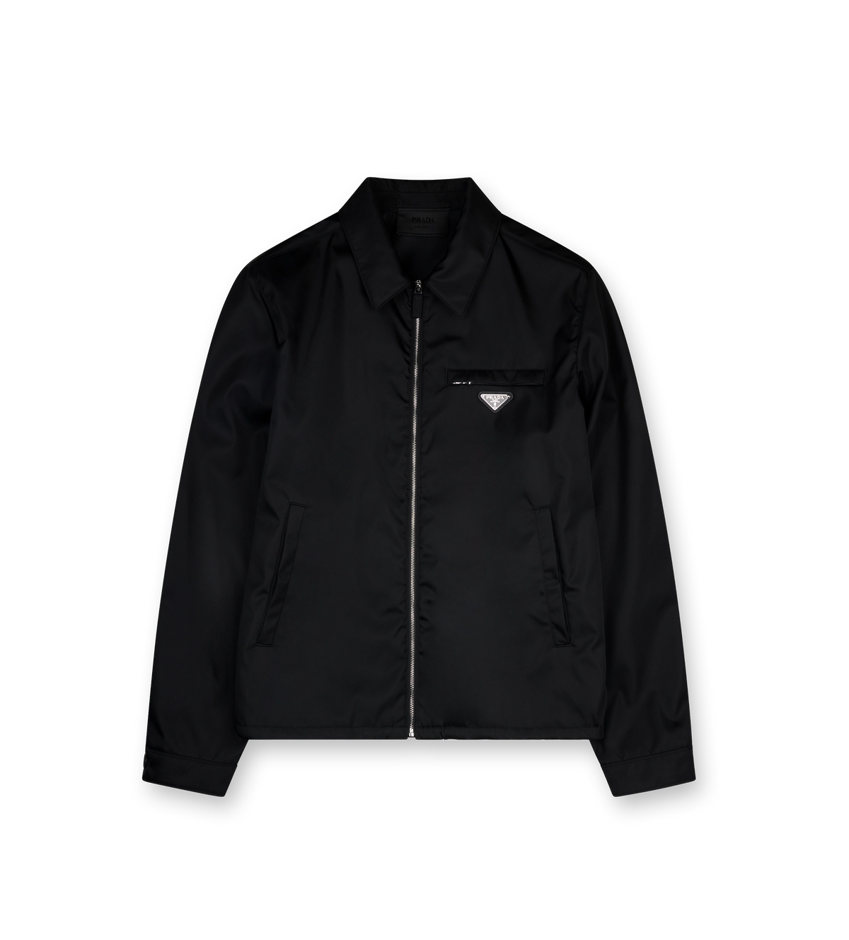 Re-Nylon blouson jacket in Black
