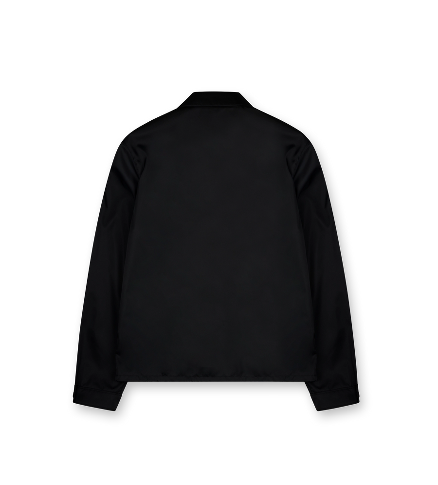 Re-Nylon blouson jacket in Black