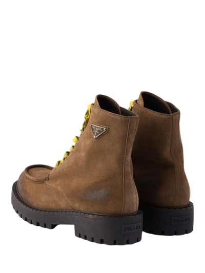 Boots van Verouderd Suède Lichtbruin