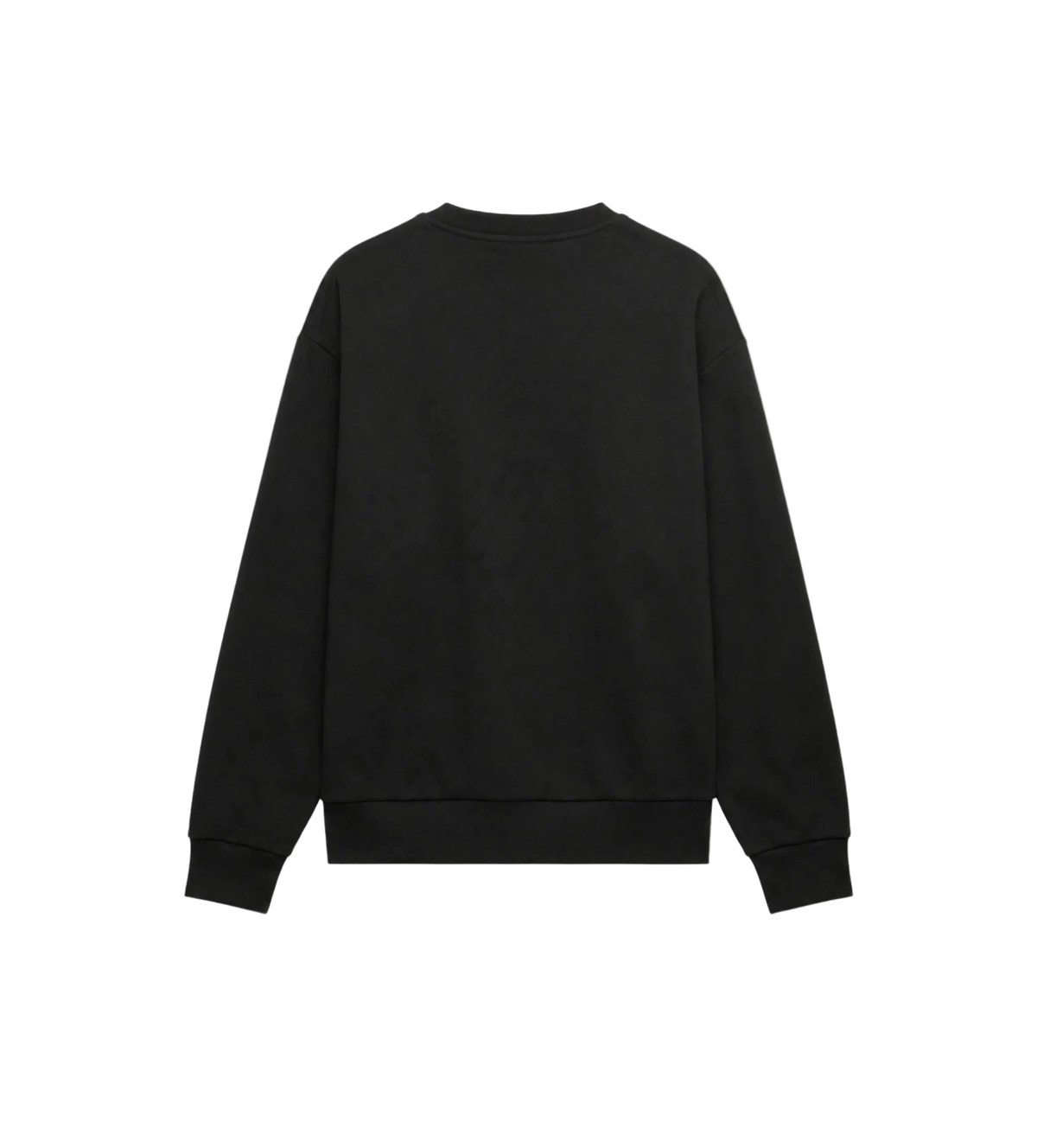 Technical Cotton Sweatshirt in Black