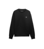 Technical Cotton Sweatshirt in Black