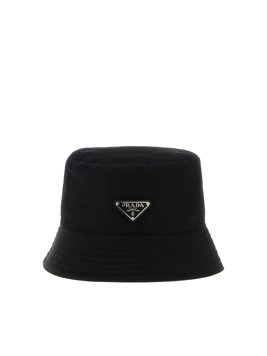 Prada Re-Nylon Bucket Hat in Black
