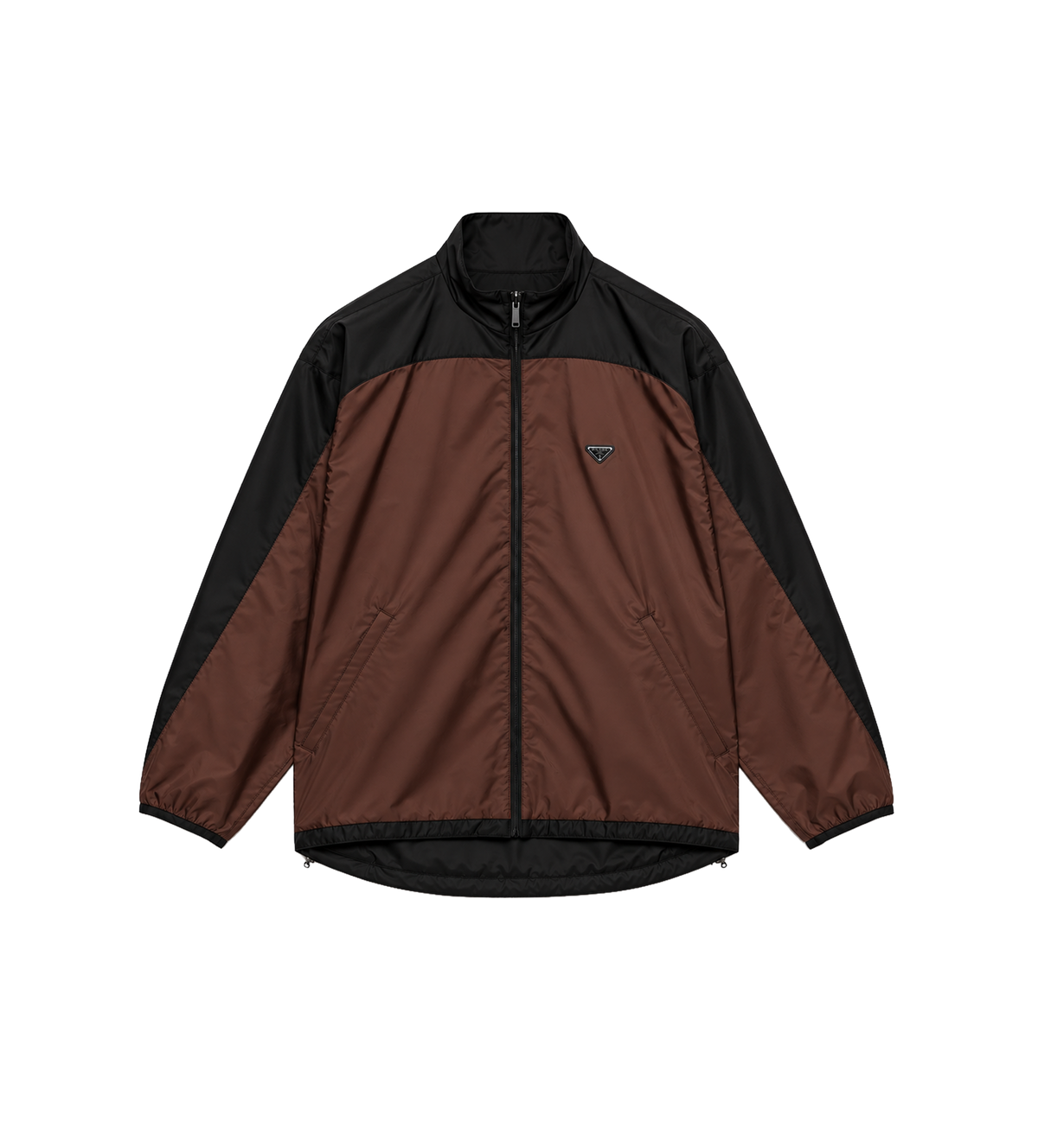 Re-Nylon Jacket Brown
