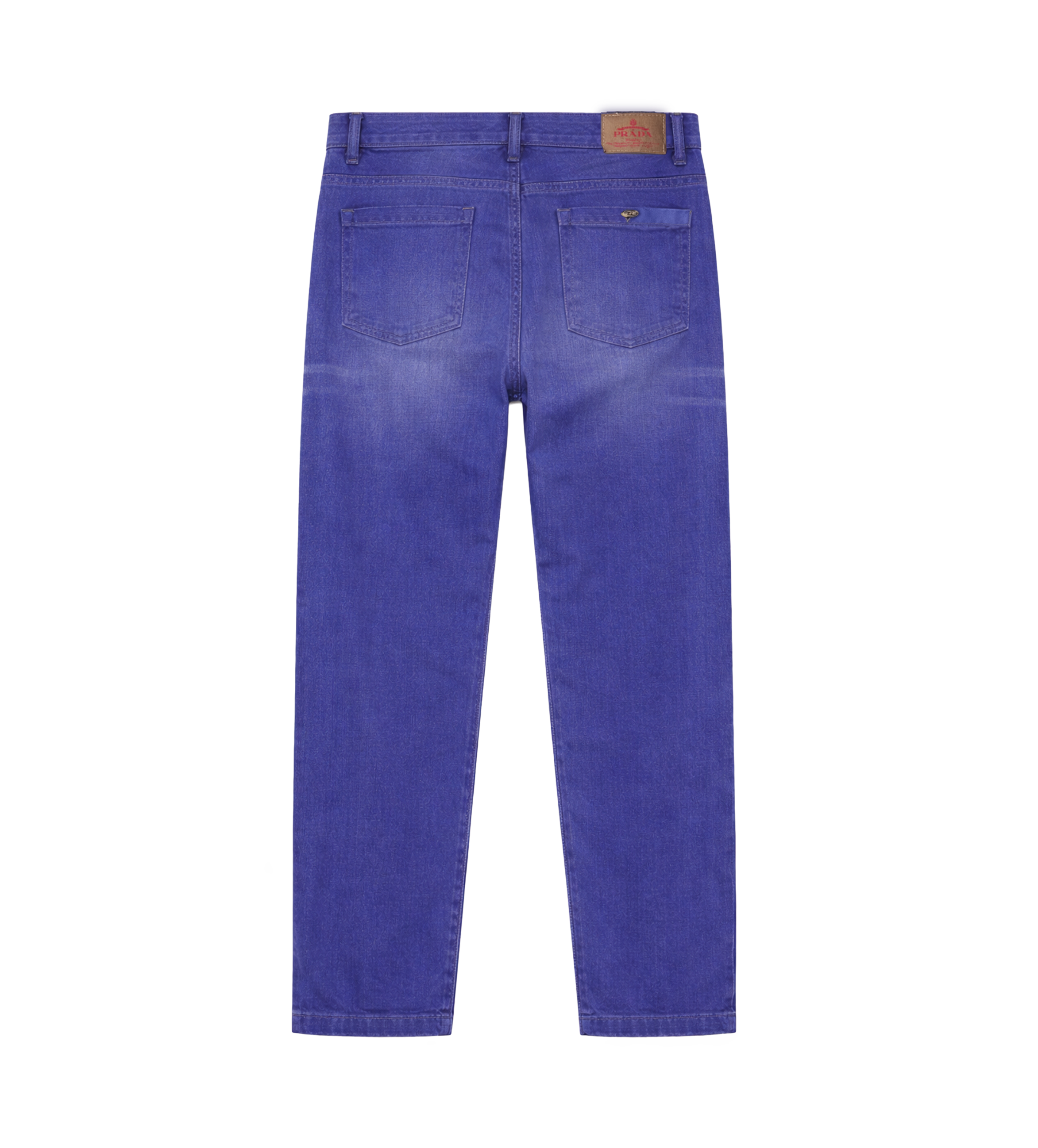 Prada Cotton Twill Pants in Indigo