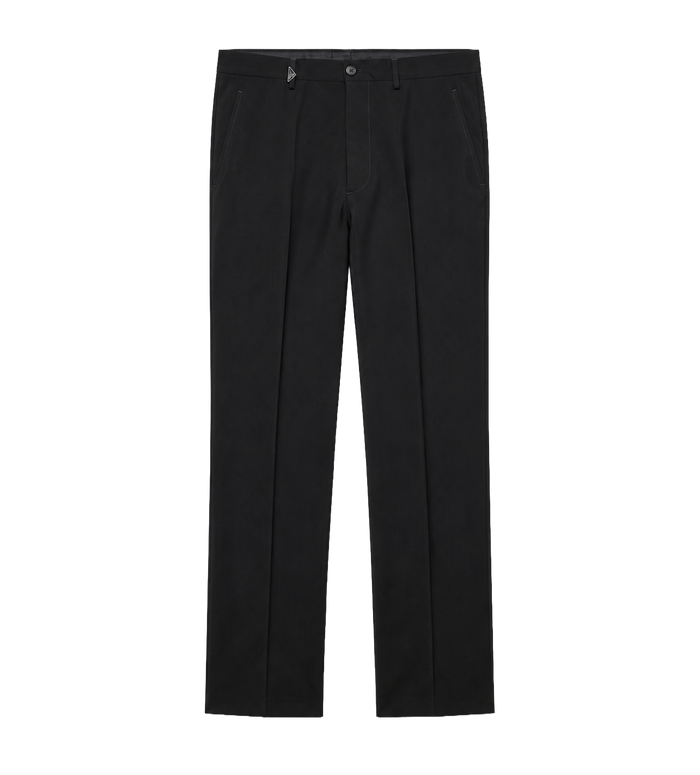Mohair Wollen Broek Zwart